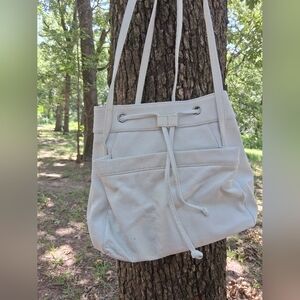 Elegant White Tote Bag